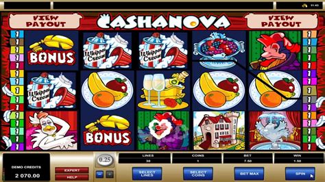 cashanova casinos|Cashanova Slot review from MicroGaming .